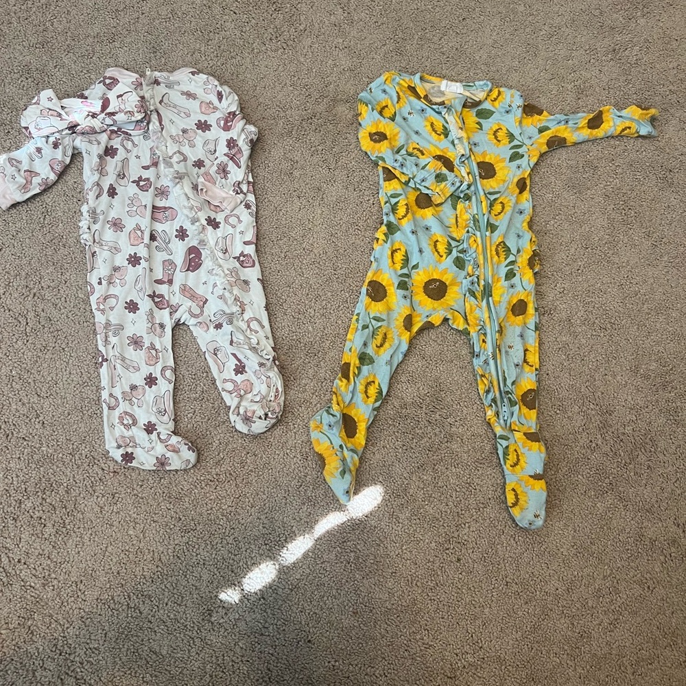 Cowgirl and Sunflower Bamboo Sleepers